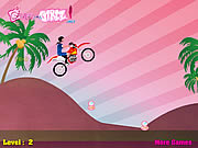لعبة دراجة البنات | Girl Bike Stunt