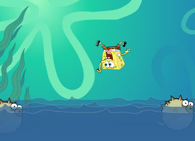a spongebob game incredible jumping online free