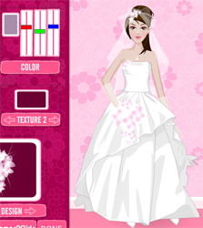game design your wedding dress up free online - Play Free Games Online