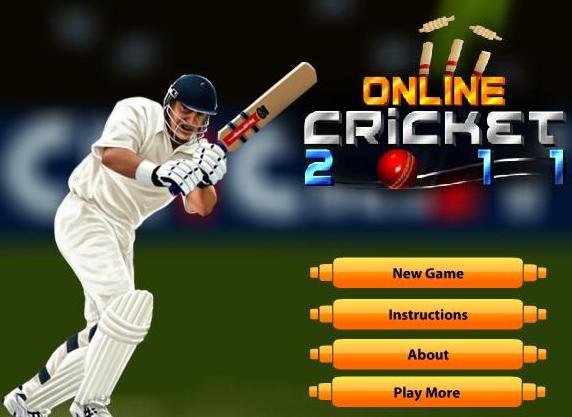free online cricket 2011 game