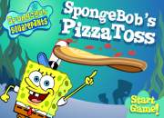 Cooking pizza toss spongebob squarepants game