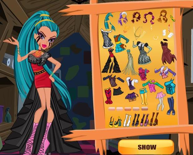 the game cleo de nile at egypt monster high dolls dress up free for girls