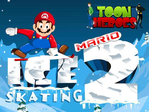 mario ice skating 2 flash game - Play Free Games Online